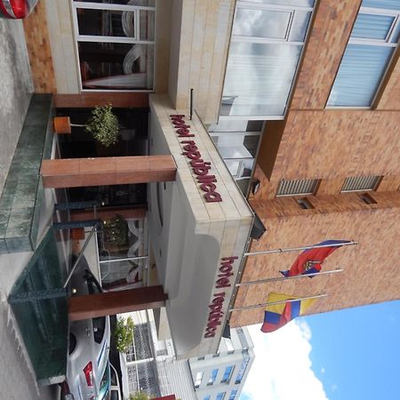 קיטו Hotel Republica מראה חיצוני תמונה